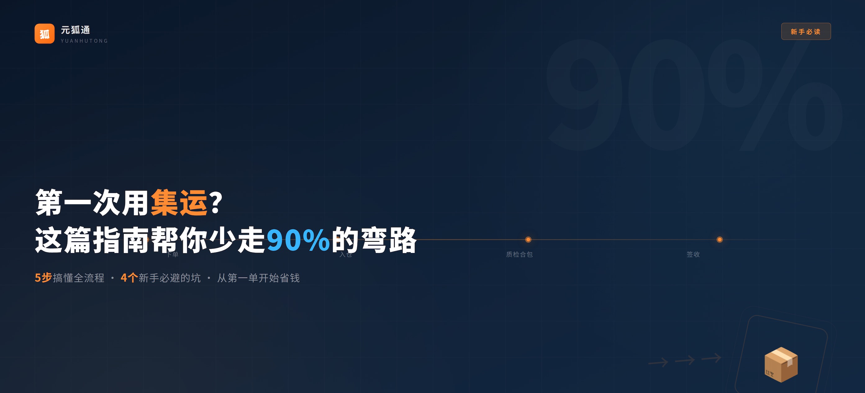 第一次用集运?这篇新手指南帮你少走90%的弯路